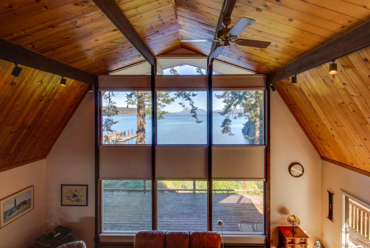 Lopez Island Hunter Bay Waterfront Home Dış mekan fotoğraf