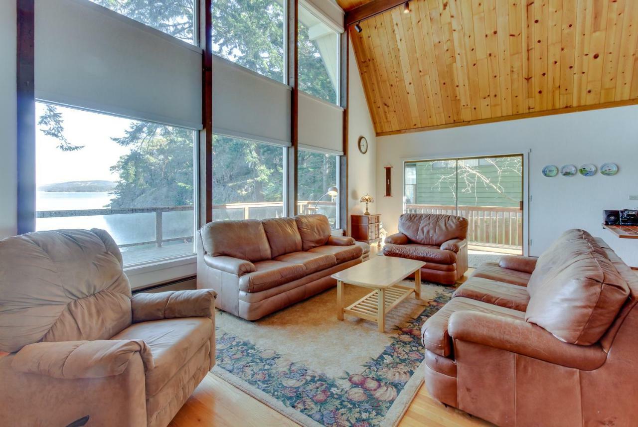 Lopez Island Hunter Bay Waterfront Home Dış mekan fotoğraf