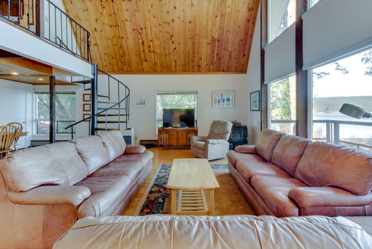 Lopez Island Hunter Bay Waterfront Home Dış mekan fotoğraf