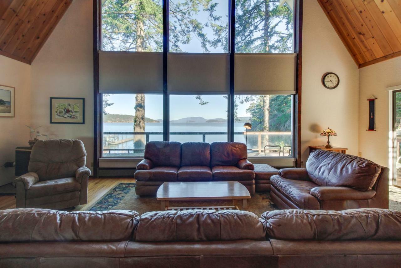 Lopez Island Hunter Bay Waterfront Home Dış mekan fotoğraf